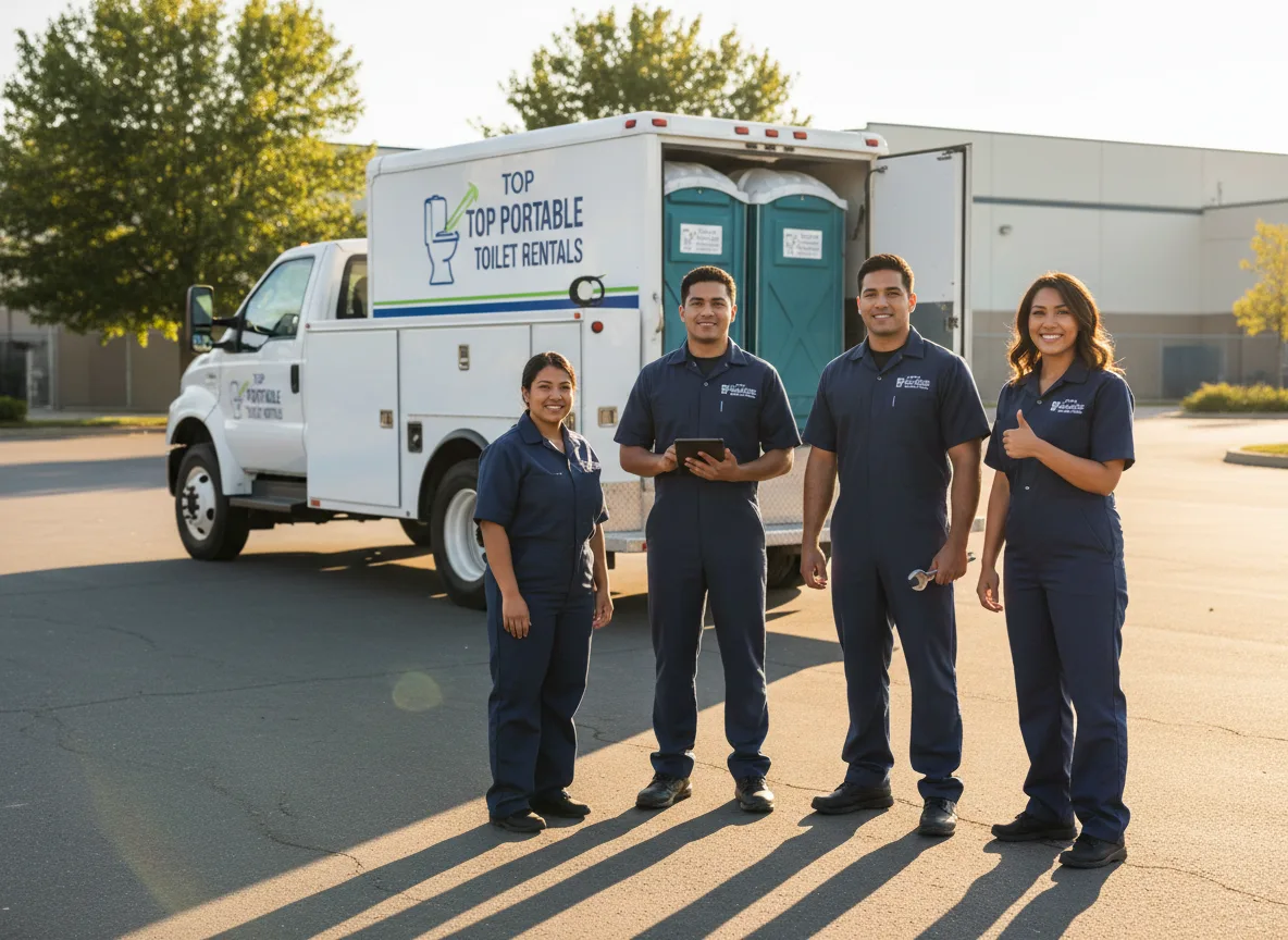 Short Term Porta Potty Rental company in Radom, IL